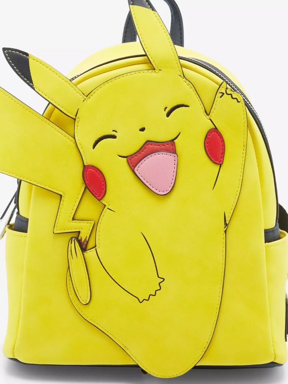 Loungefly Yellow Pikachu Faux Leather Mini Backpack